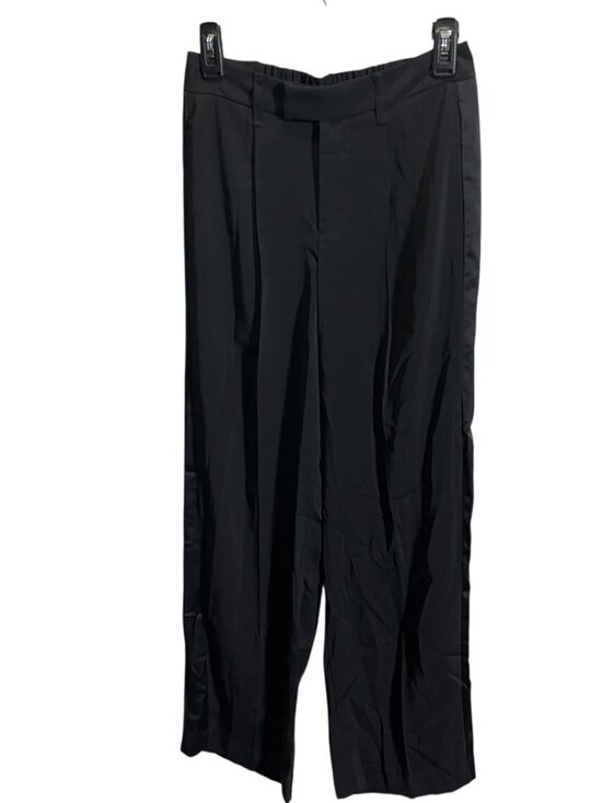 A New Day Womens Wide Leg Black Pants Size 2 Stylish Fit NEW - Picture 1 of 5
